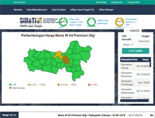 Tablet Screenshot of hargajateng.org